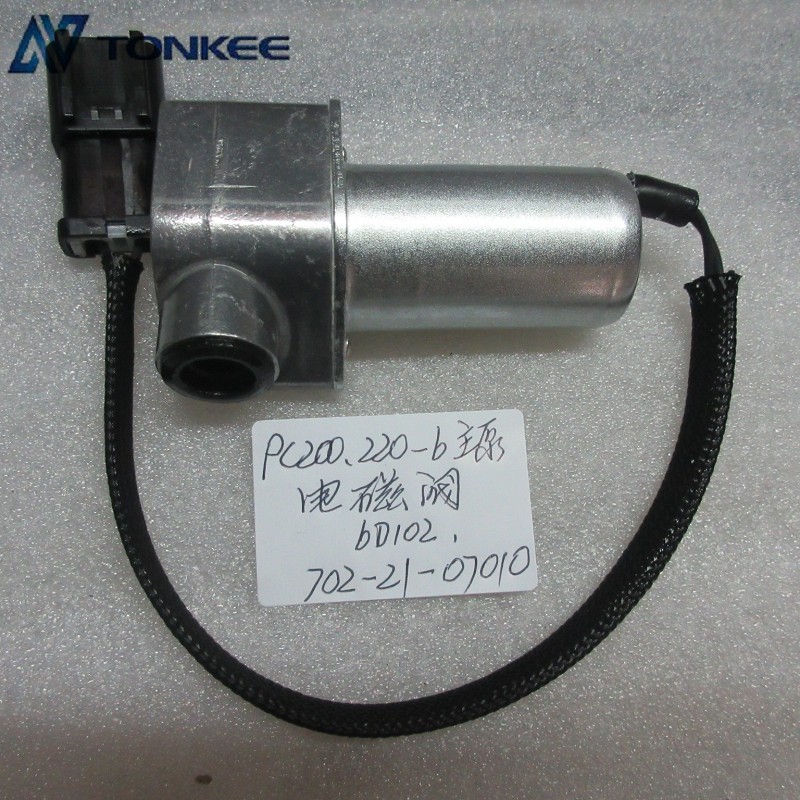 702-21-07010 PC200-6 main pump solenoid PC220-6 MAIN PUMP SOLENOID