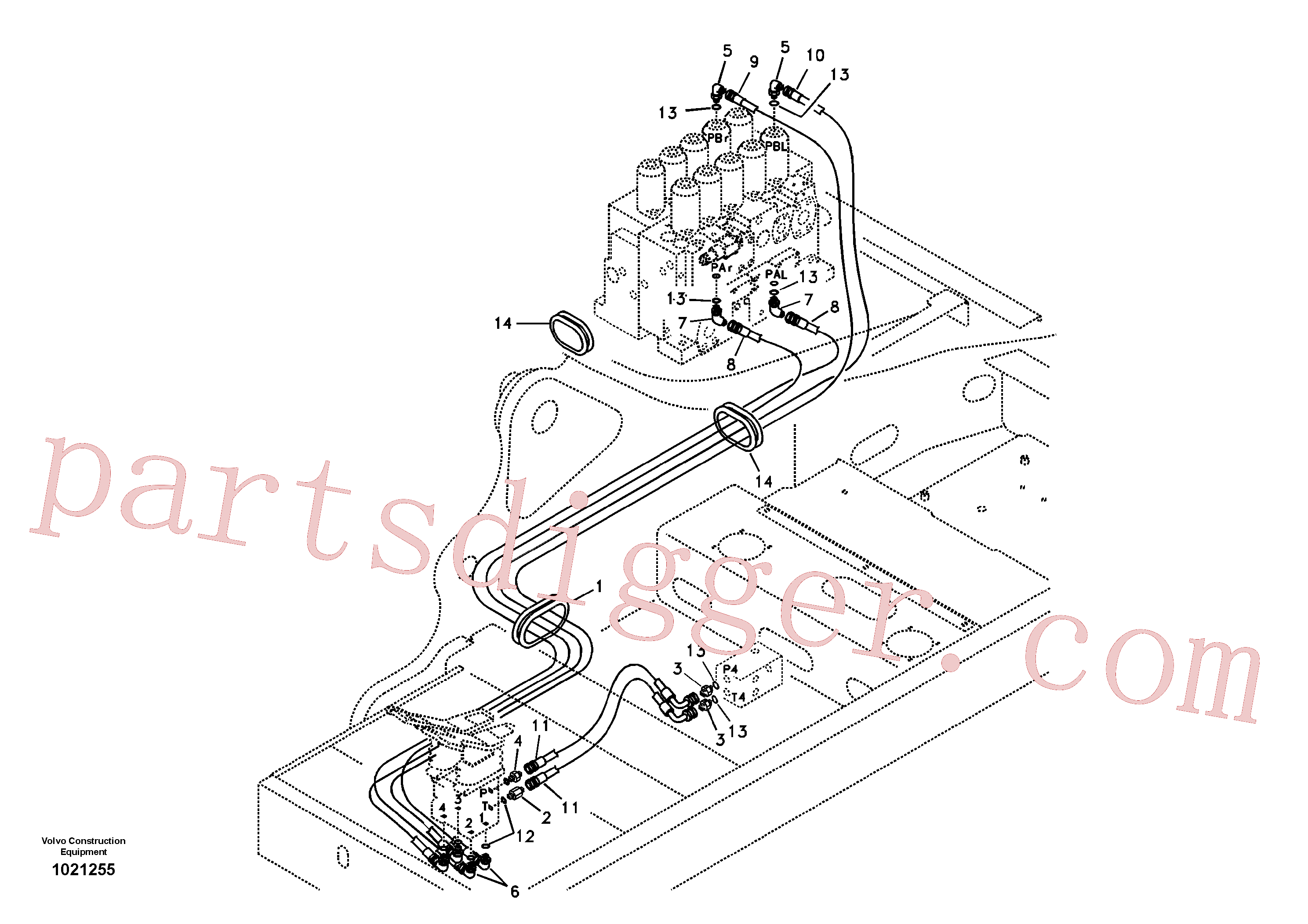 SA9451-03273 Rockmaster/1SC for Volvo Excavator Parts