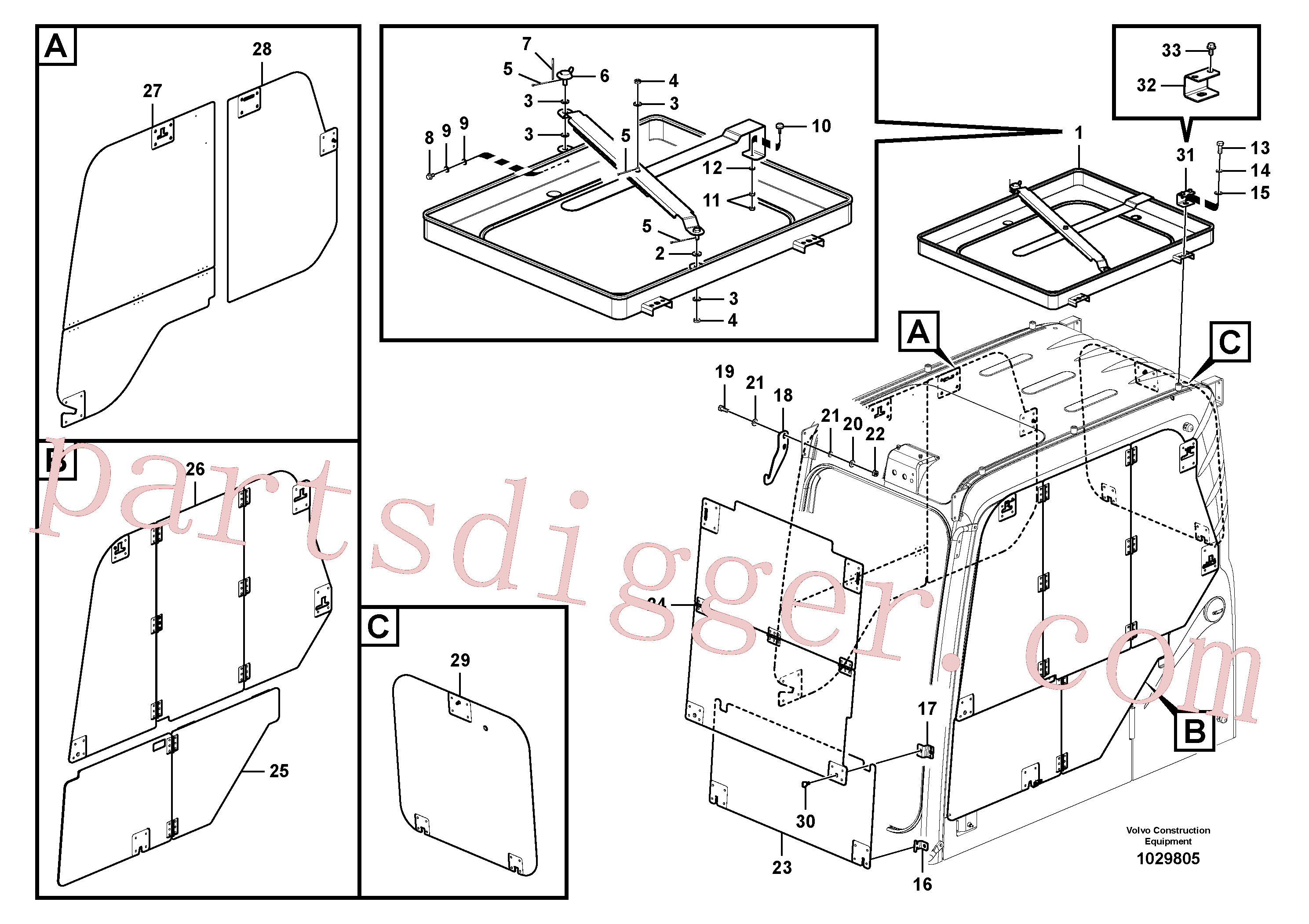 VOE14509860 for Volvo Antitheft system(1029805 assembly)