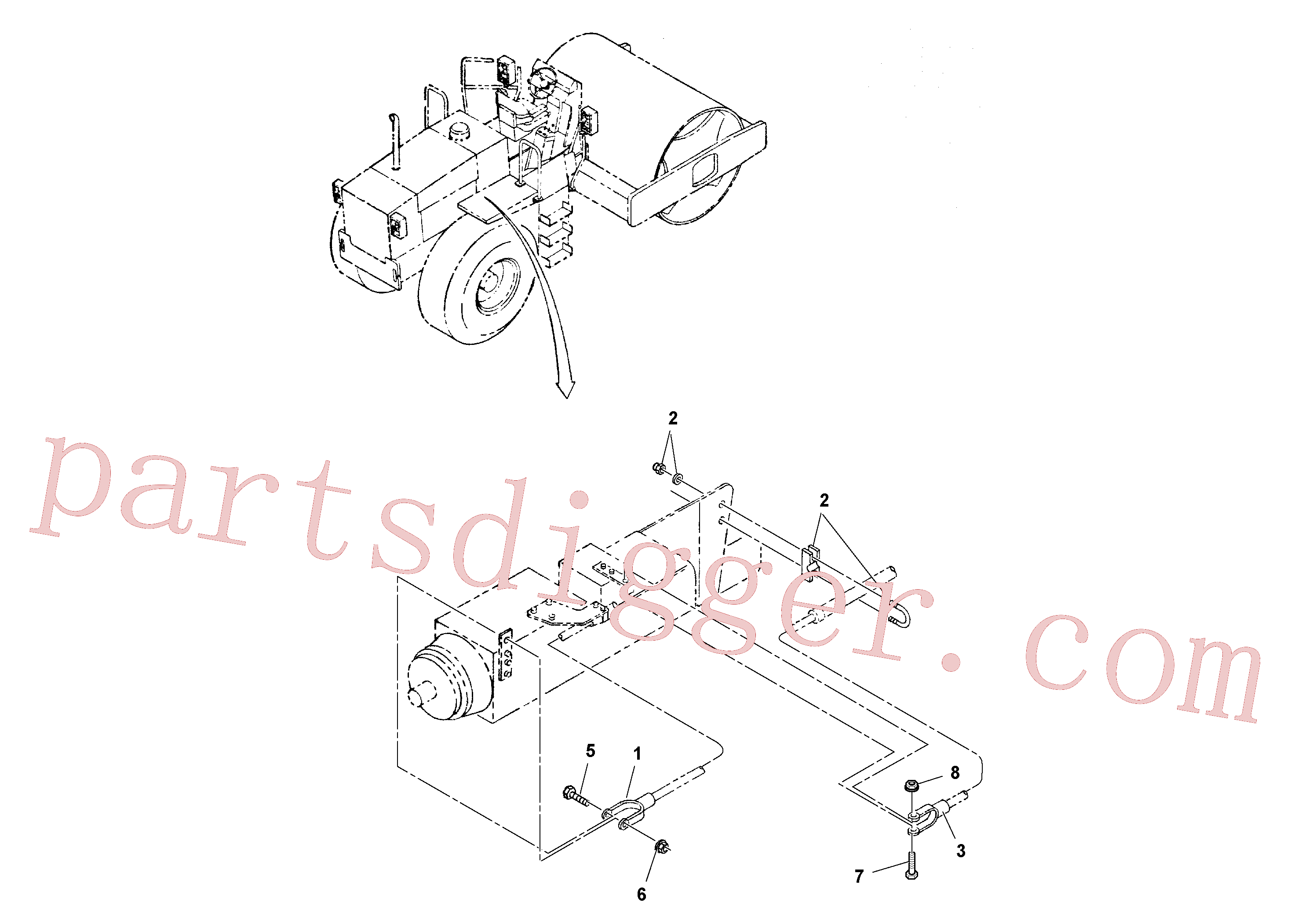 RM95860052 for Volvo Pump Control Assembly(1052682 assembly)