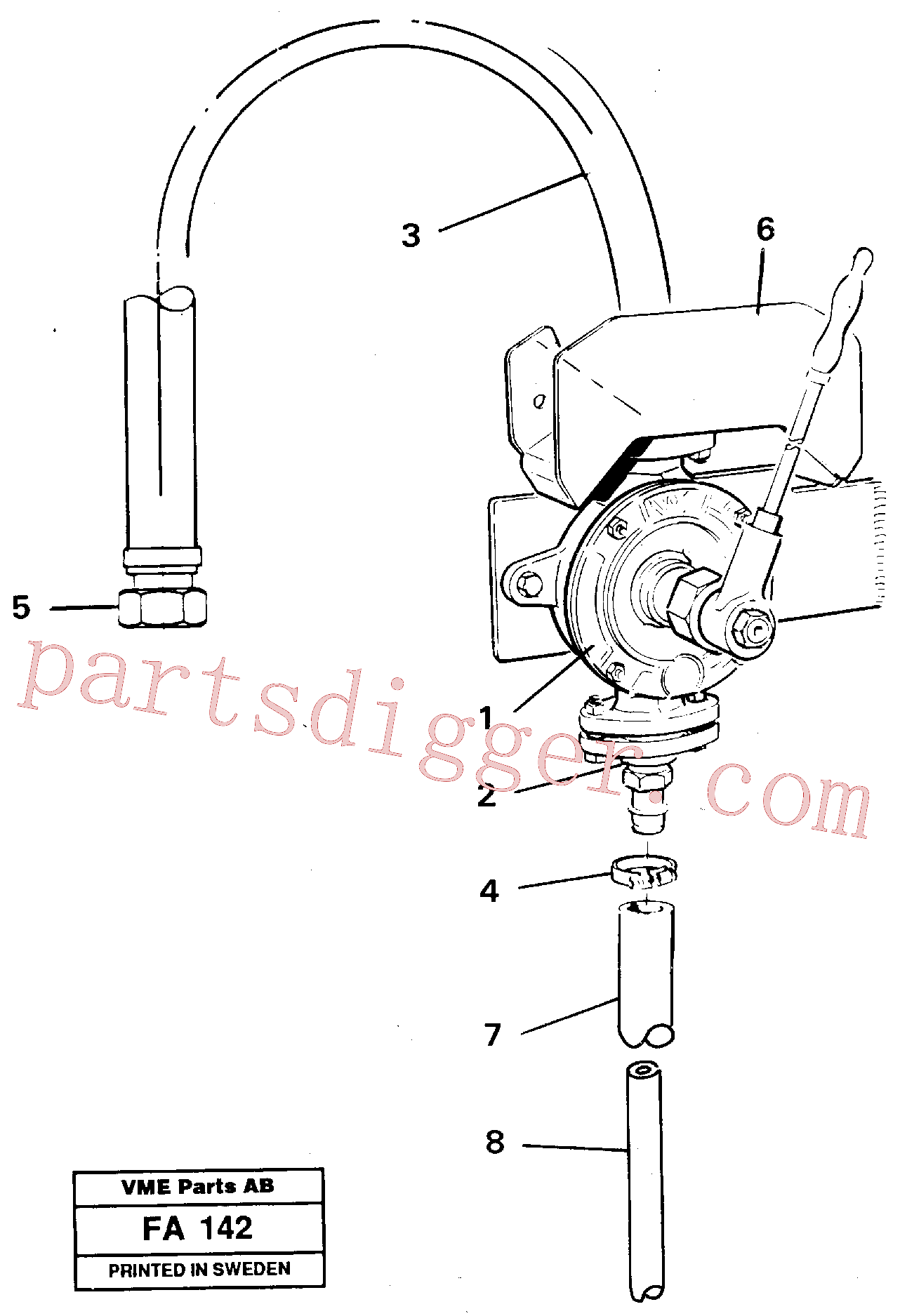 Volvo Assembly VOE14252209 Filling Pump for sale