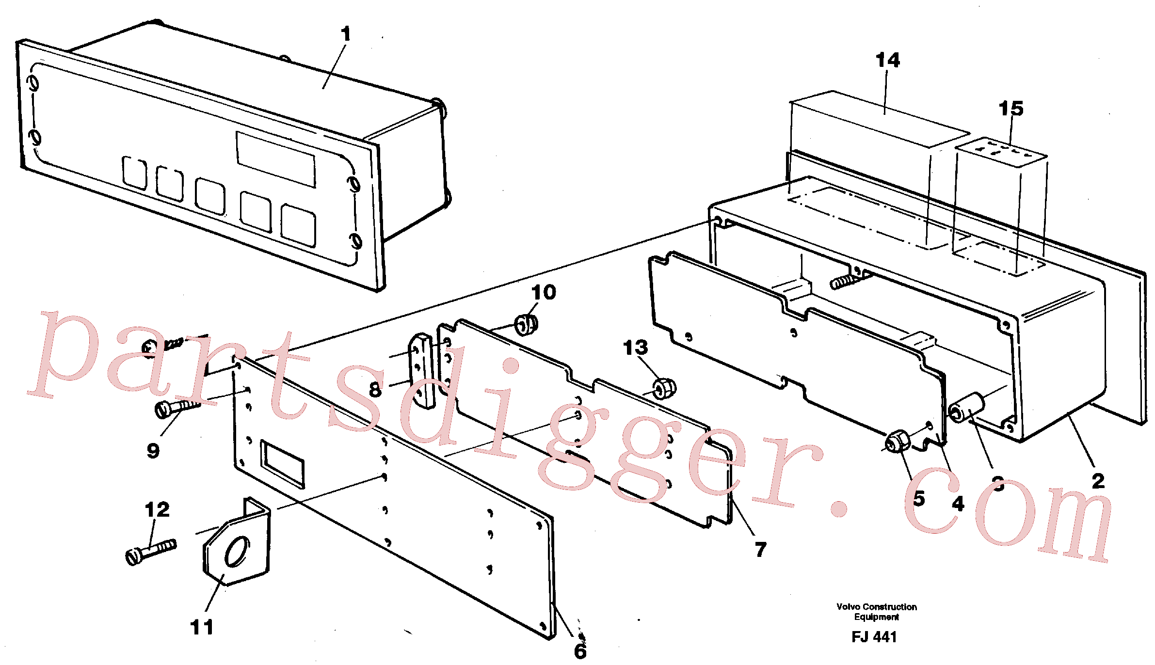 VOE14023046 for Volvo Timer(FJ441 assembly)