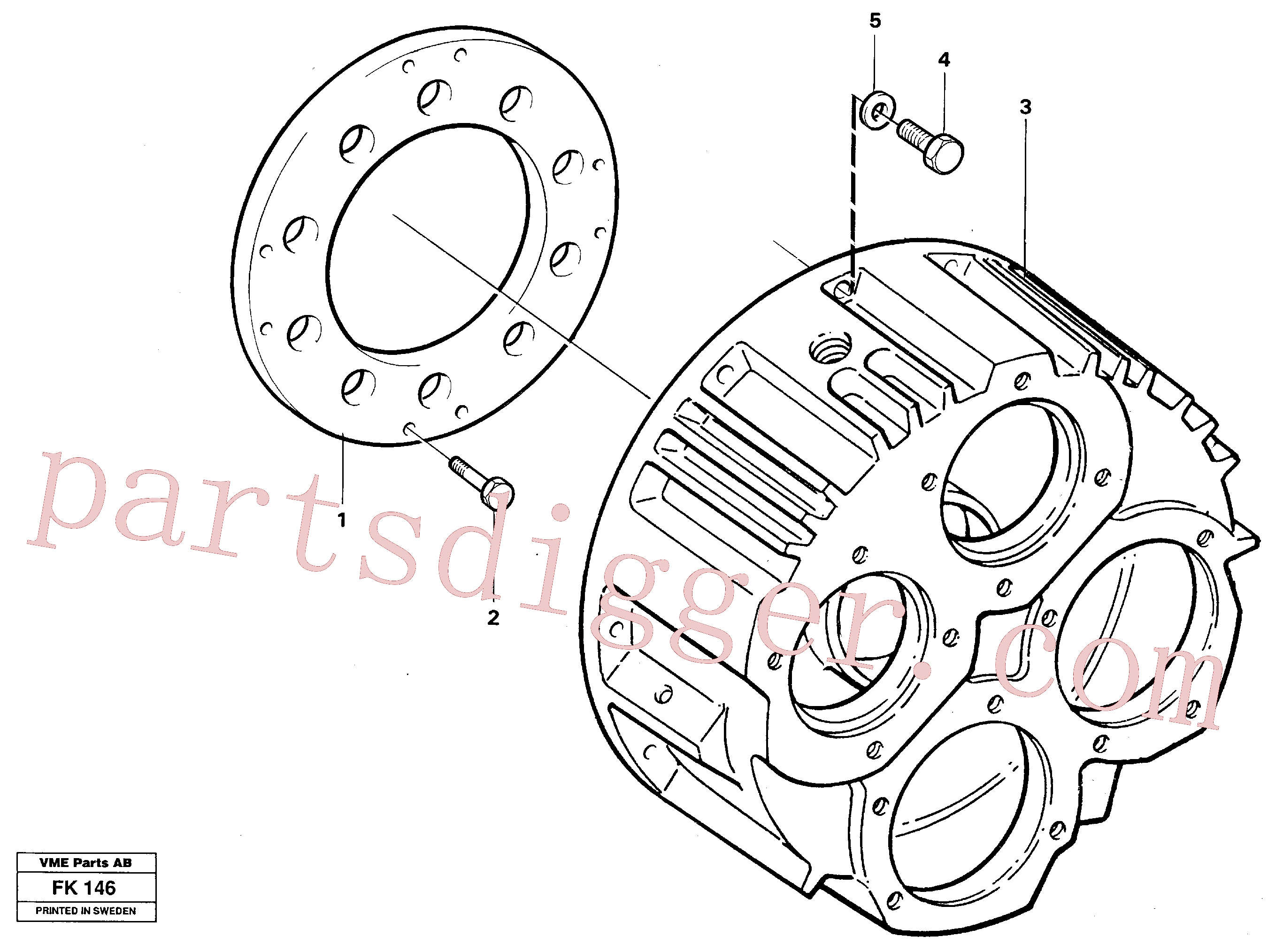 Volvo VOE956585 Hex. socket screw aftermarket part for sale