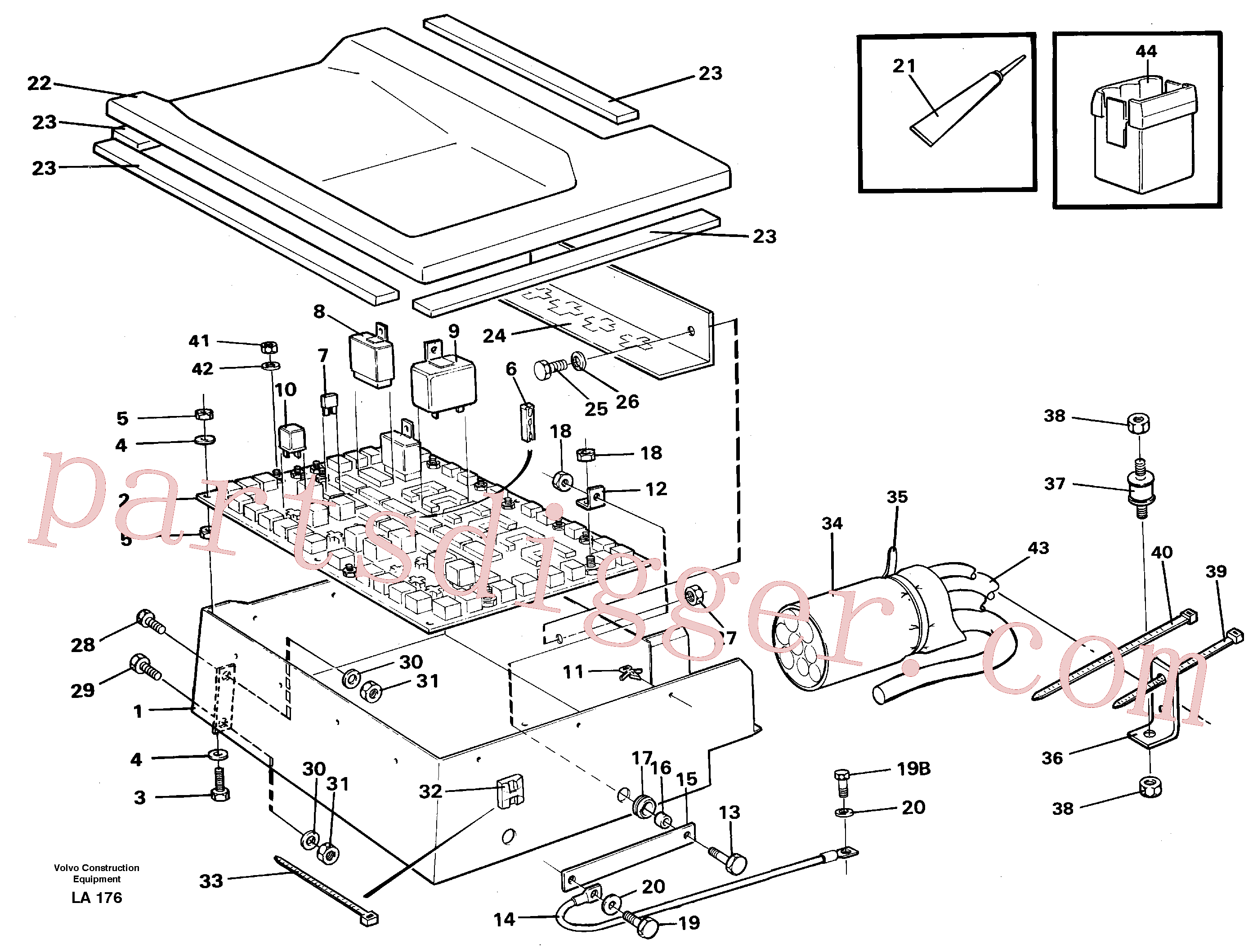 VOE14274670 Cell Rbr Mould for Volvo Excavator Parts