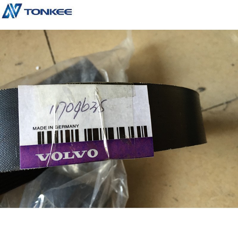 11709635 belt ,VOLVO Fan Belt ,EC290B engine fan belt for VOLVO