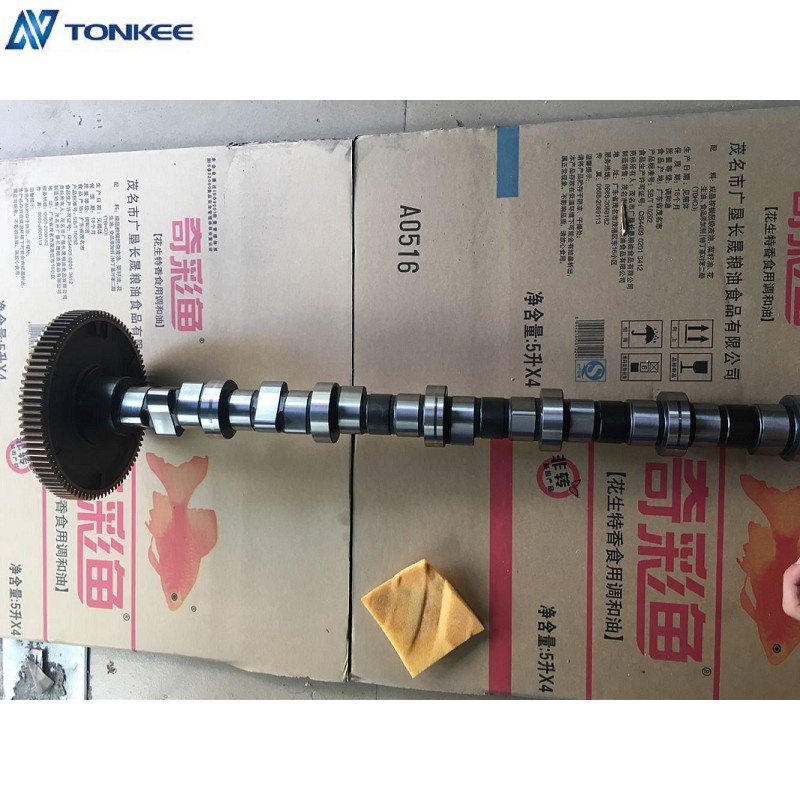 Original New axial cam DEUTZ D6E camshaft with teeth  04511880 For VOLVO Excavator